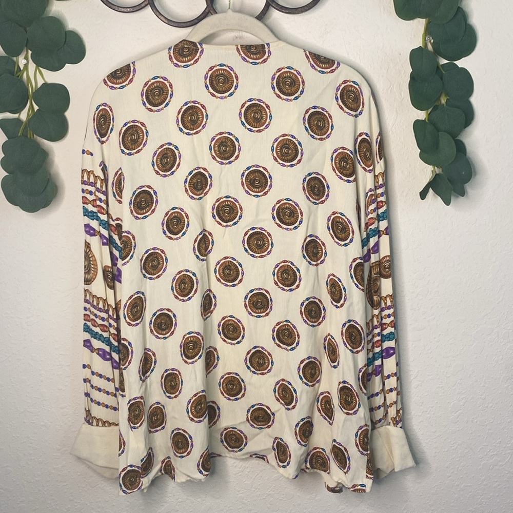 SOLD❣️❣️Vintage 80s/90s Componix Western Beaded/Tasseled Shirt Jacket✨ - Picture 9 of 9